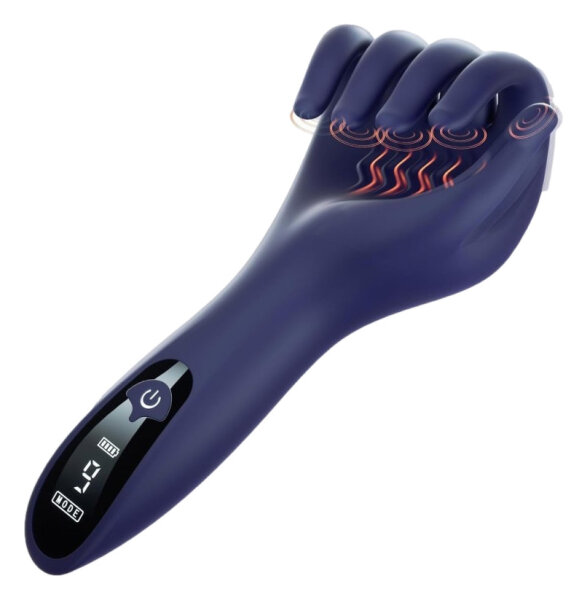 SuckMeToys Hand-Masturbator mit Vibration und Display