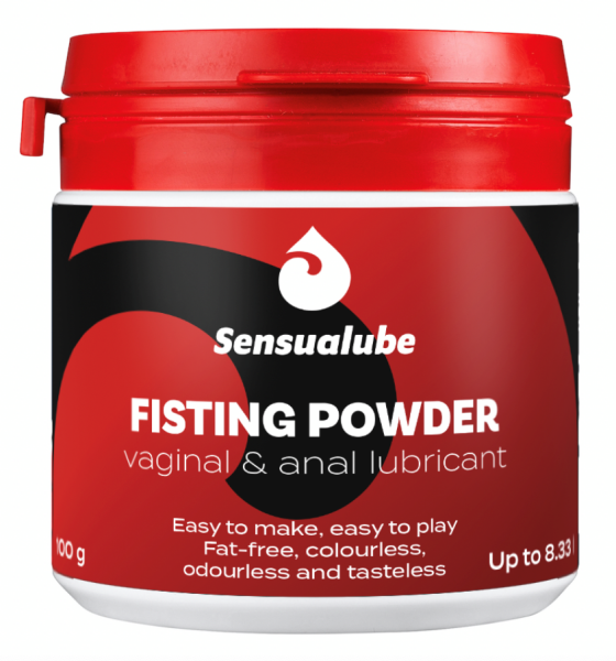 Sensualube Fisting Powder Vaginal & Anal 100 g