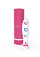 My Fucsia White Submarine Handcrafted Porcelain Dildo...