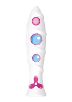 My Fucsia White Submarine Handcrafted Porcelain Dildo...