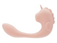 Unihorn C-Horse Coral Throb Dual Vibrator