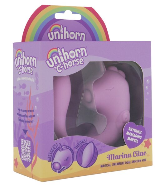 Unihorn C-Horse Marina Lilac Dual Vibrator