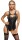ZADO Lamb Nappa Suspender Dress with Powernet Inserts XL