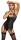 ZADO Lamb Nappa Suspender Dress with Powernet Inserts XL