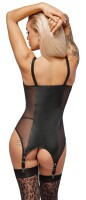ZADO Lamb Nappa Suspender Dress with Powernet Inserts 2XL