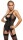 ZADO Lamb Nappa Suspender Dress with Powernet Inserts 2XL