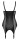 ZADO Lamb Nappa Suspender Dress with Powernet Inserts 2XL