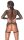 You2Toys Fishnet Suspender Dress Set with Hood and Flogger XL