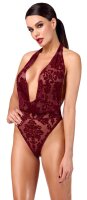 Noir Kink Royal Sheer String Body Burgundy S
