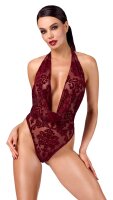 Noir Kink Royal Sheer String Body Burgundy M