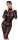 Noir Kink Royal Lace Midi Dress with Waist Corset S