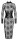 Noir Kink Royal Lace Midi Dress with Waist Corset XL