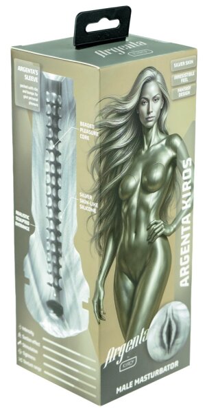 Kiiroo Feel Argenta Kiros Masturbator Silber