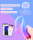 Magic Motion Flamingo Max Vibrations-Ei Blau