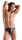 Svenjoyment Wetlook Briefs with Mesh Inserts Black L
