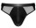 Svenjoyment Wetlook Briefs with Mesh Inserts Black L