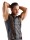 Svenjoyment Mesh Shirt with Wetlook and Zipper Black L