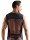 Svenjoyment Mesh Shirt with Wetlook and Zipper Black L