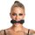 You2Toys Bad Kitty Bone Gag with Head Strap Black