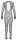 Cottelli Collection Fishnet Catsuit with Gloves Black S-L