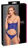 Cottelli Collection Busenfreie Kurz-Corsage mit Riostring...