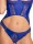 Cottelli Collection Busenfreie Kurz-Corsage mit Riostring M Royalblau