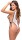 Cottelli Collection Ombre Body Wei&szlig;/Schwarz S-L