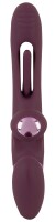 You2Toys Javida Strapless Strap-On Doppelvibrator mit Flicking Tongue und Fernbedienung