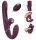 You2Toys Javida Strapless Strap-On Doppelvibrator mit Flicking Tongue und Fernbedienung