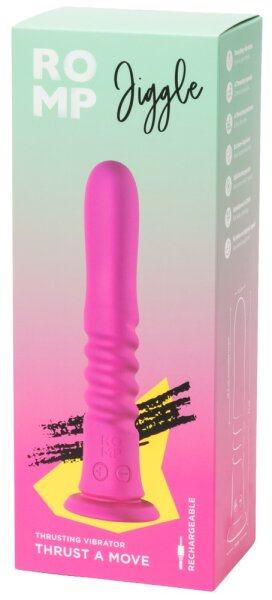 ROMP Jiggle Thrusting Vibrator with Suction Cup