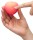 ROMP Pink Peach Clitoral Stimulator with Pleasure Air Technology