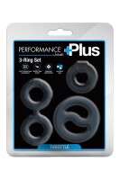 Blush Performance Plus Throttle Cockring Set Schwarz