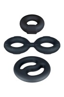 Blush Performance Plus Throttle Cockring Set Schwarz