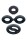 Blush Performance Plus Throttle Cockring Set Schwarz