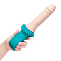 B-Vibe Thrusting Dildo Machine T&uuml;rkis