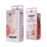 Real Fantasy Declan Realistic Dildo with Sliding Foreskin Beige