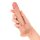 Real Fantasy Declan Realistic Dildo with Sliding Foreskin Beige