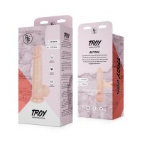Real Fantasy Troy Dildo Moveable Skin 25 cm Beige