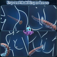 Power Monsters Maelstrom BeastLord Tentacle Dildo Multicolor