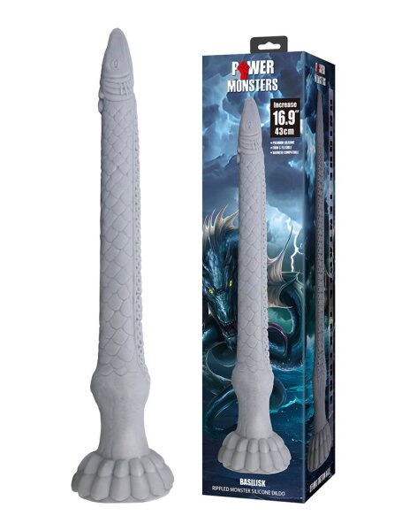 Power Monsters Basilisk Monster Dildo 43 cm Mehrfarbig