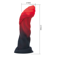 Power Monsters Infernal Goliath Monster Dildo 25 cm Multicolor