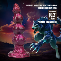 Power Monsters Primal BeastLord Monster Dildo 26 cm Multicolor