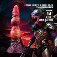 Power Monsters Savage BeastLord Monster Dildo 24 cm Mehrfarbig