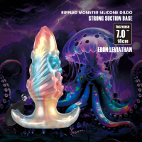 Power Monsters Ebon Leviathan Aufblasbarer Analplug 18 cm Mehrfarbig