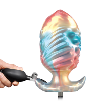 Power Monsters Ebon Leviathan Aufblasbarer Analplug 18 cm Mehrfarbig