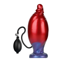 Power Monsters Shadow Behemoth Aufblasbarer Monster Dildo 22 cm Mehrfarbig