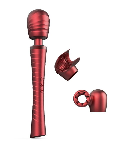 Manwan Man.Wand Edgy Wand Vibrator Rot