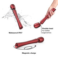 Manwan Man.Wand Edgy Wand Vibrator Rot