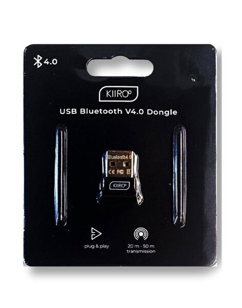 Kiiroo USB Bluetooth V4.0 Dongle Black