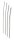 Sinner Gear Pack of 4 Urethral Rods Silver